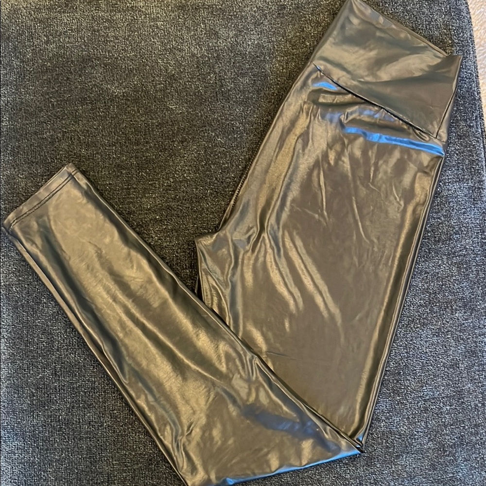 Material Girl Shiny Black Outerwear